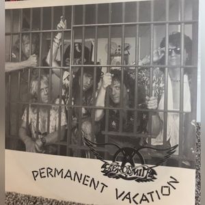 Aerosmith’s 1987 “Permanent Vacation” Vinyl Record